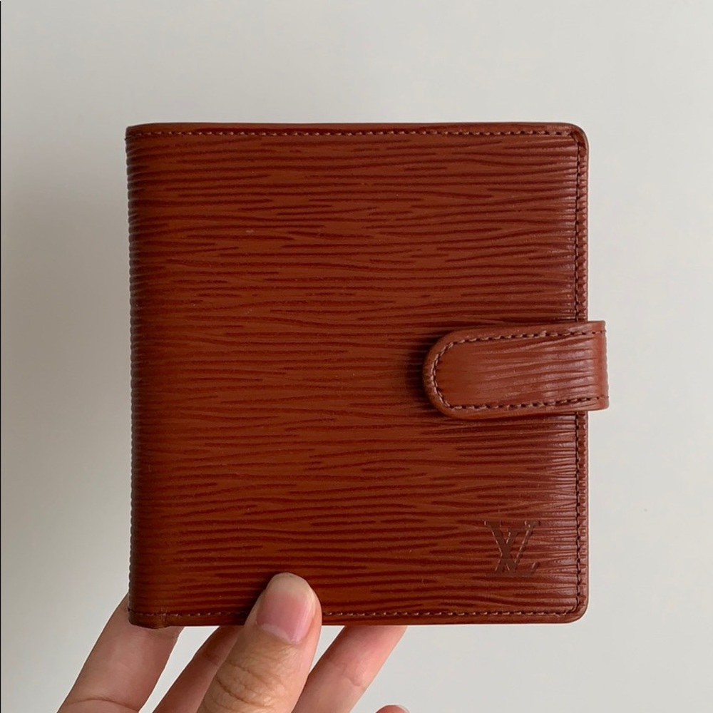 Louis Vuitton leather wallet